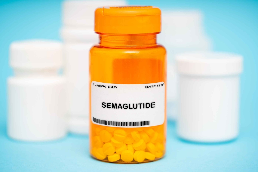 Semaglutide pill bottle.